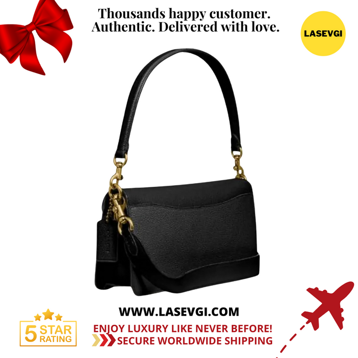 COACH Tabby Shoulder Bag 26 Black