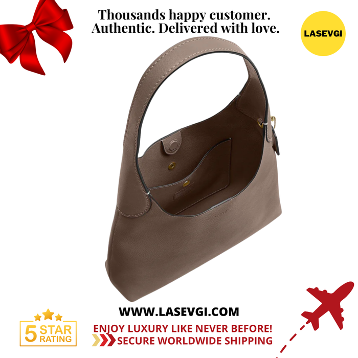 COACH Brooklyn Bag 28 in Dark Stone
