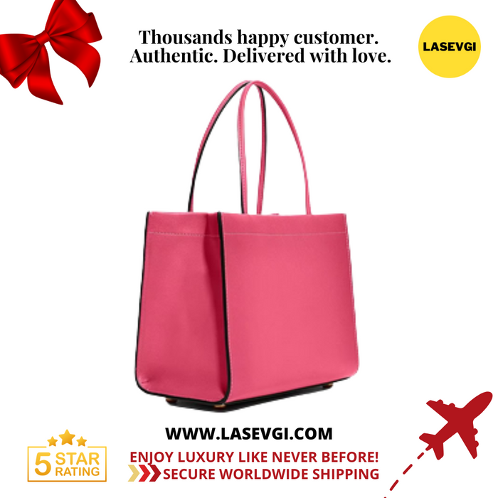 COACH Cashin Carry Tote 22-Petunia(Pink)