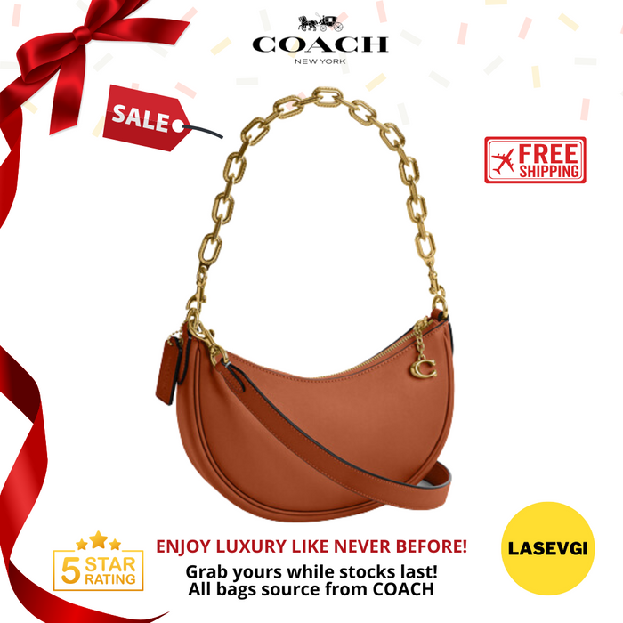 COACH Mira Shoulder Bag in Burnished Amber CM583