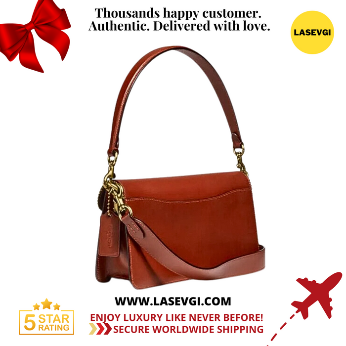 COACH Tabby Shoulder Bag 26 In Signature Canvas With Beadchain -Beige