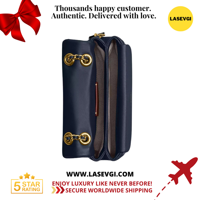 COACH Tabby shoulder bag in quilting 20 Navy Blue