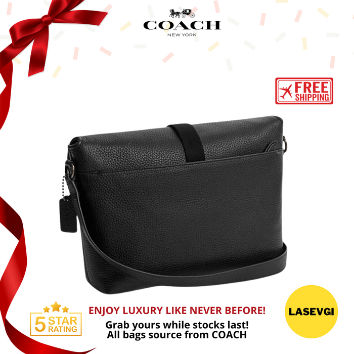 COACH Beck Messenger in Black CM379