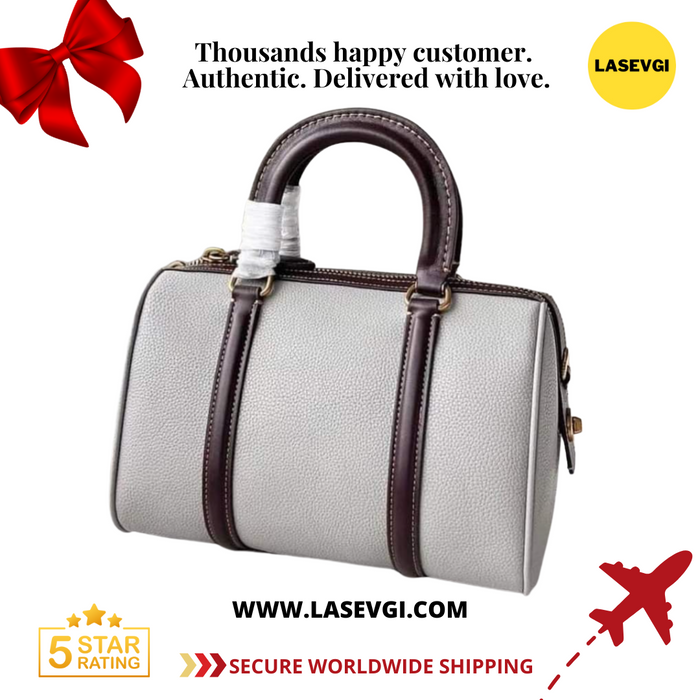 COACH Ruby Satchel 25 In COACH Ruby in Colorblock Grey