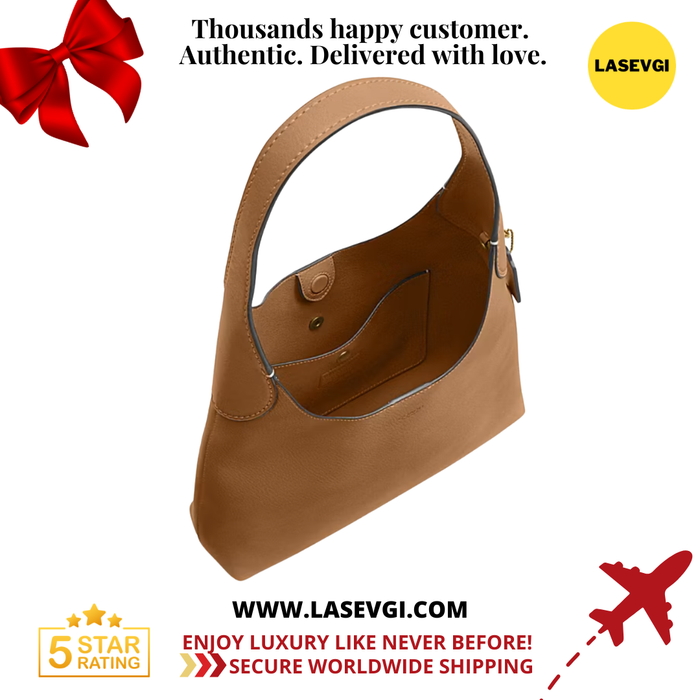 COACH Brooklyn Bag 28 in Honey Brown