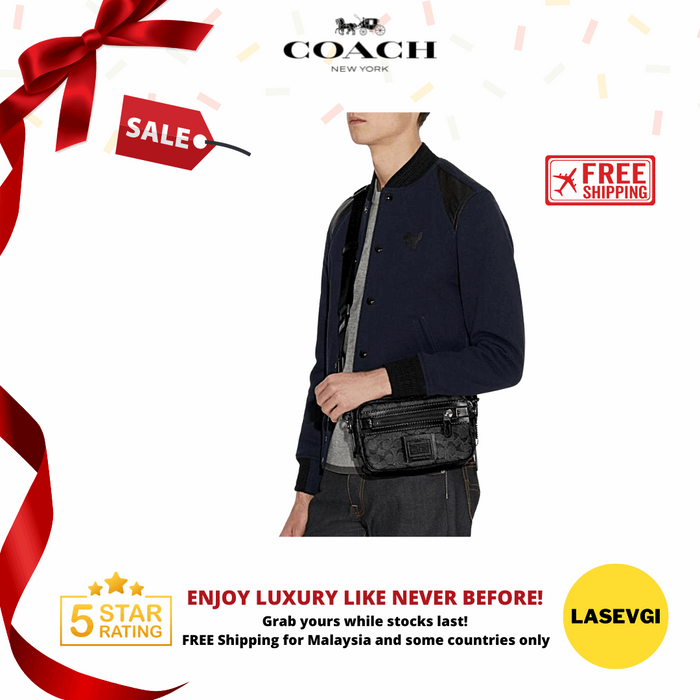 Academy crossbody in signature 2025 canvas