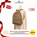 COACH Backpack Large Charlie Backpack In Signature Khaki / Saddle Brown