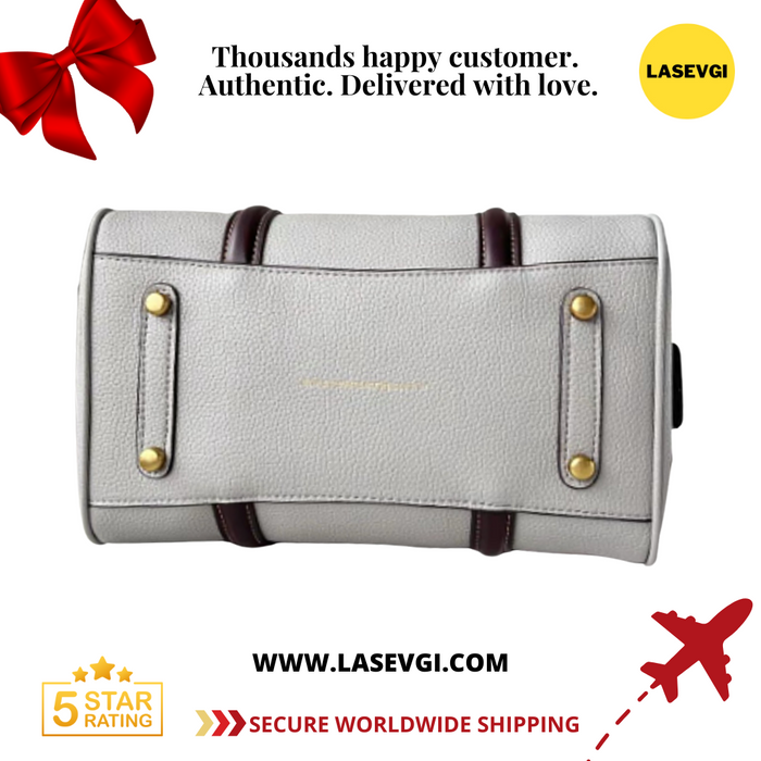 COACH Ruby Satchel 25 In COACH Ruby in Colorblock Grey