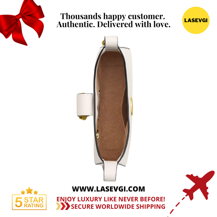 COACH Eliza Shoulder Bag in Chalk/White CR533