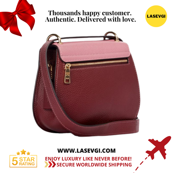COACH Remi Saddle Bag In Colorblock-Rose Multi