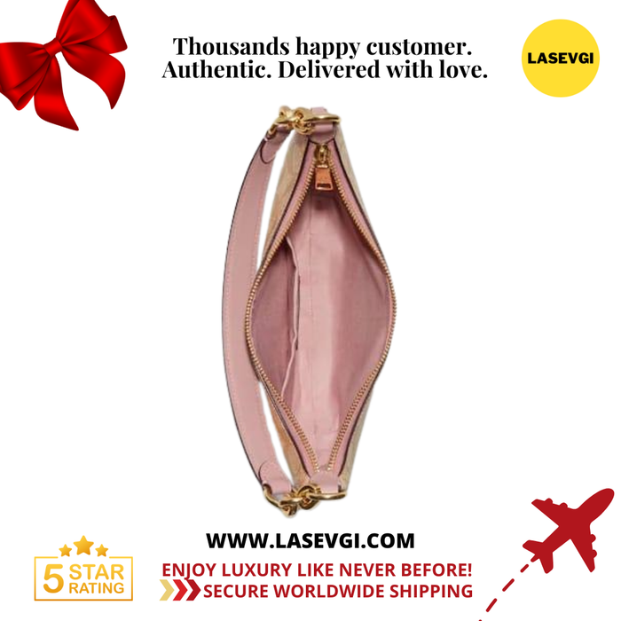 Coach Payton Hobo in Signature Canvas Light Pink - CE620