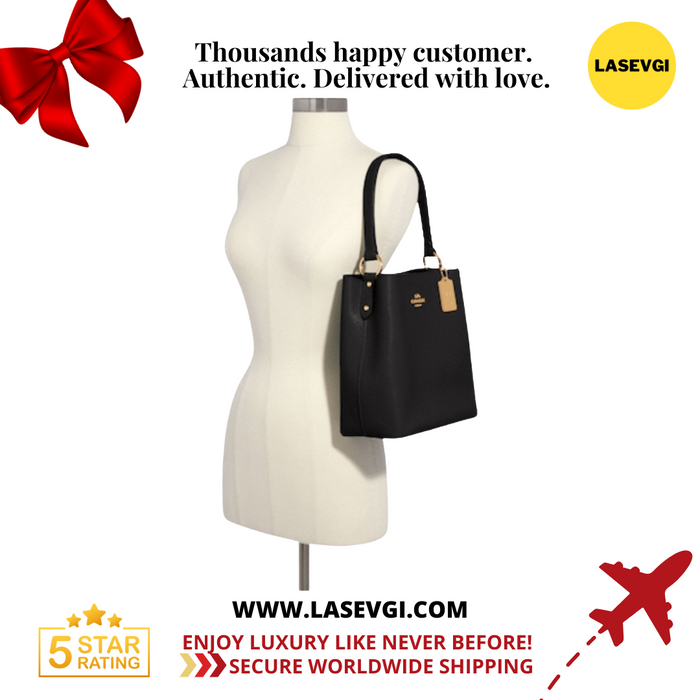 COACH Town Bucket Bag in Black 91122