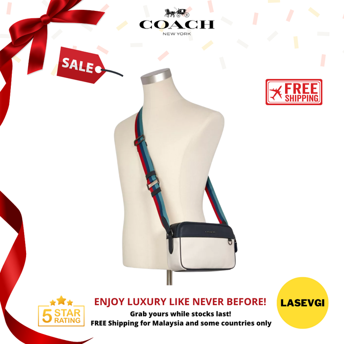 COACH Graham Crossbody Colorblock Chalk Multi C4147