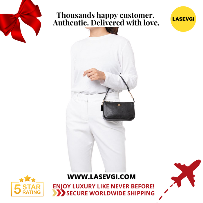 COACH Nolita 19 Crossgrain leather in black