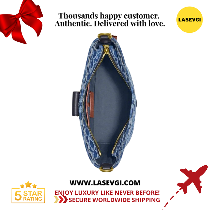 COACH Tali Bucket Bag in Signature Denim