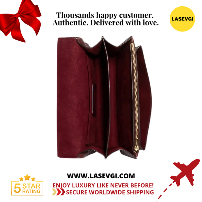 COACH  Klare Crossbody With Rainbow Linear Quilting Dark Rainbow C1446