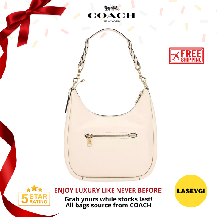 COACH Jules Hobo in White - C9190-www.lasevgi.com