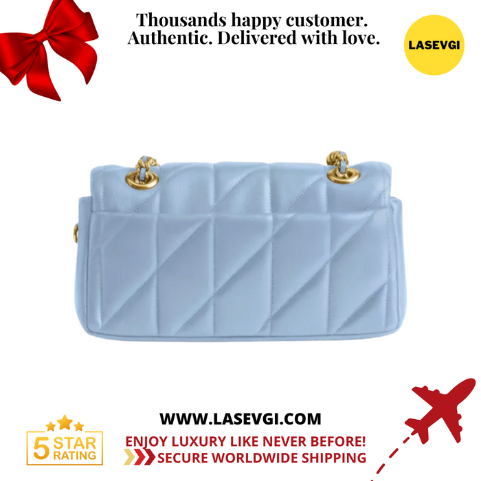 COACH Tabby shoulder bag in quilting 20 Light Blue