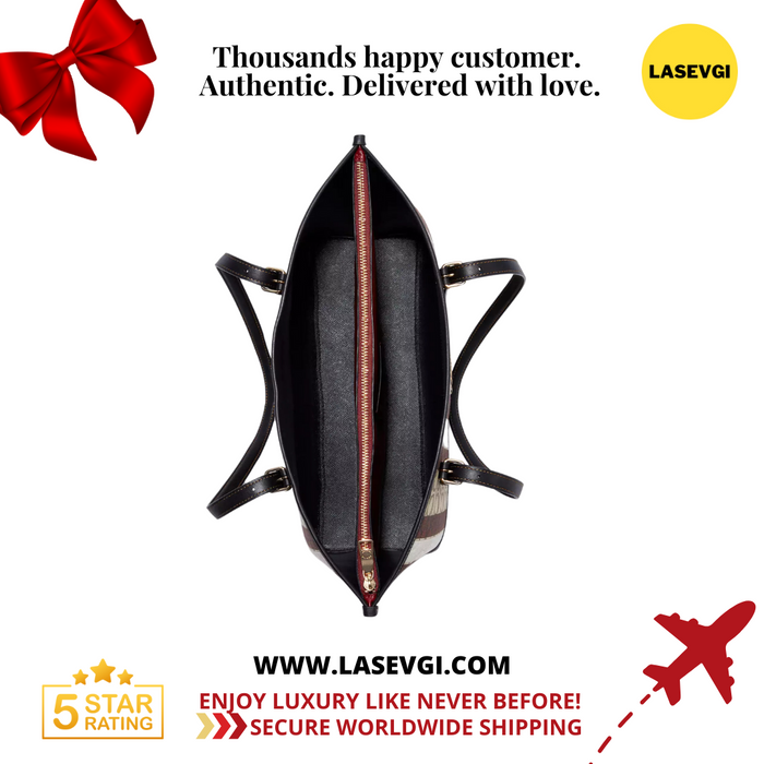 COACH MOLLIE TOTE IN SIGNATURE JACQUARD WITH STRIPES (COACH C4088) Brown