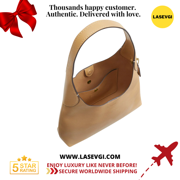 COACH Brooklyn Bag 28 in Beige