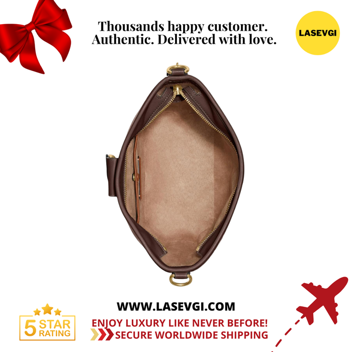 COACH Tali Bucket Bag in Signature Jacquard Brown