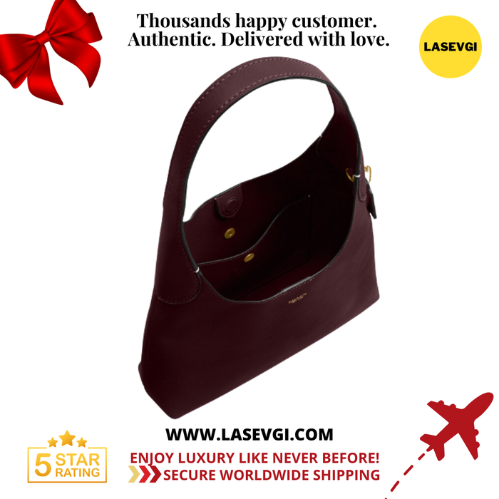 COACH Brooklyn Shoulder Bag 28 in Merlot