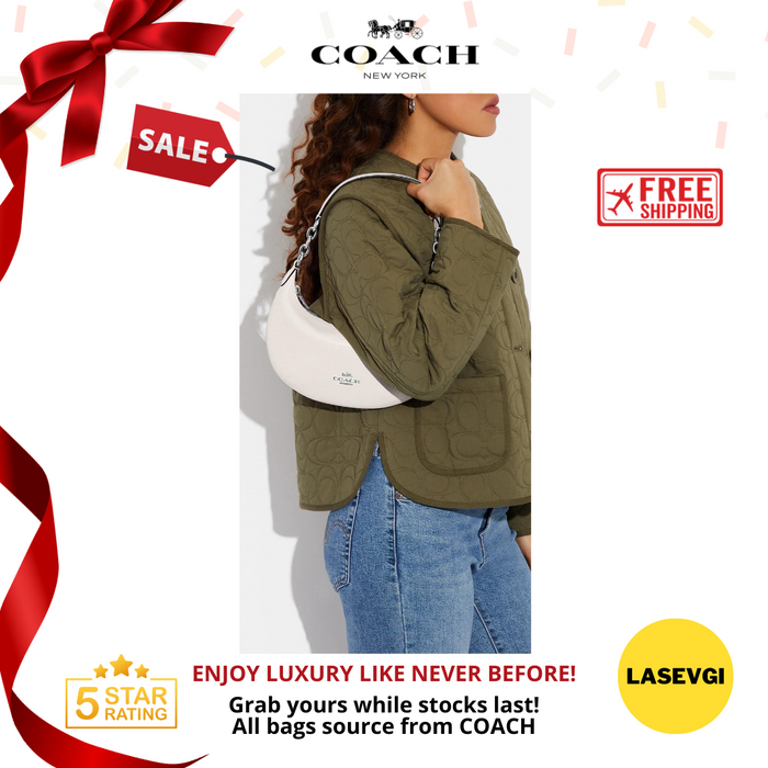 COACH Payton Hobo in Chalk/White CE619 - LASEVGI.COM