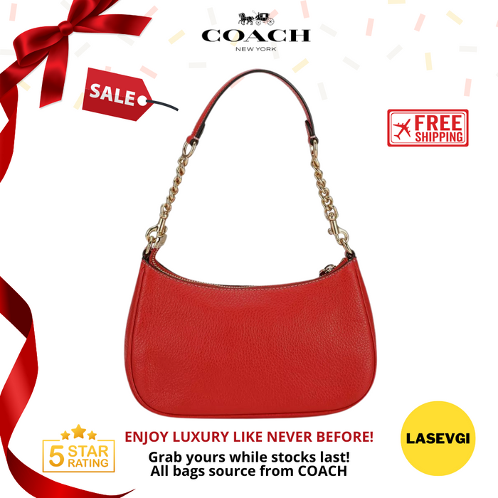 COACH Teri Shoulder Bag in Miami Red - CA209