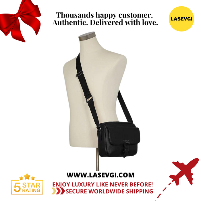 Coach Hudson Crossbody bag in black C5399