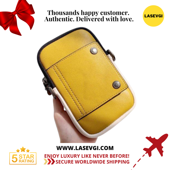 COACH Pacer Convertible Pouch in Yellow - 89263