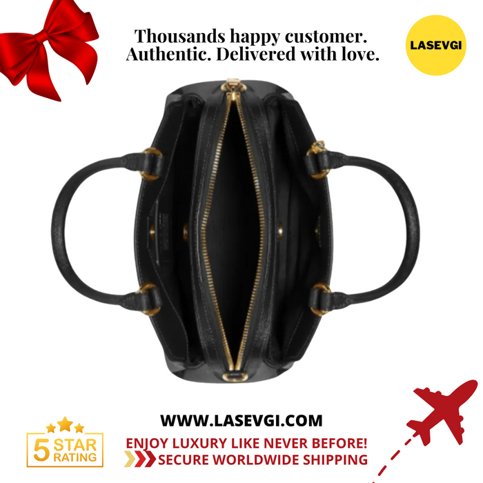 COACH Mini Lillie Carryall Bag in Black