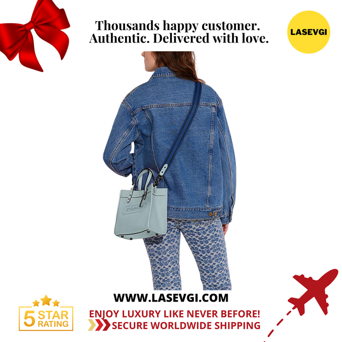 COACH Field Tote 22 | Aqua