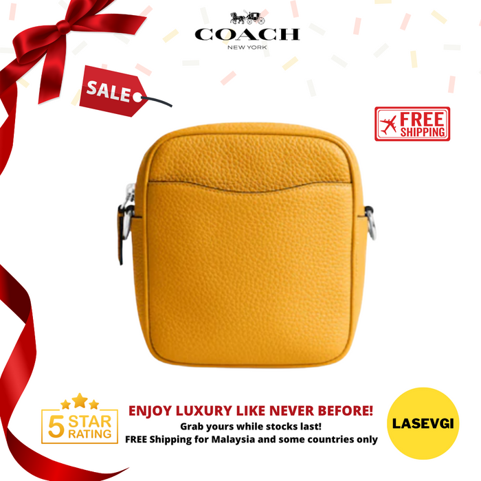 COACH Beck Crossbody in Yellow CJ736