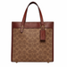 COACH Field Tote 22 With Horse and Carriage Print/B4/Tan Truffle Rust