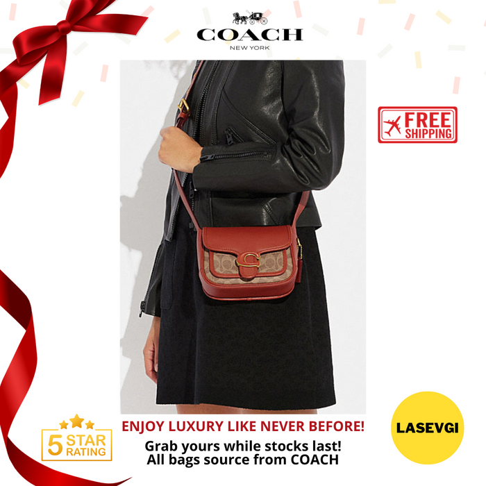 COACH Tabby Messenger 19 in Signature Canvas CK019