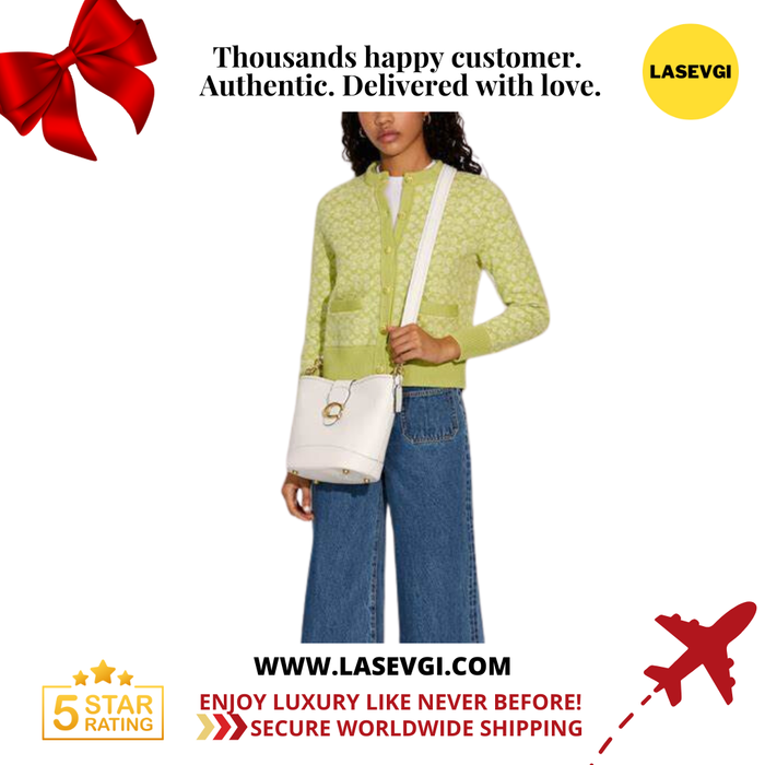 COACH Tali Bucket Bag in Chalk