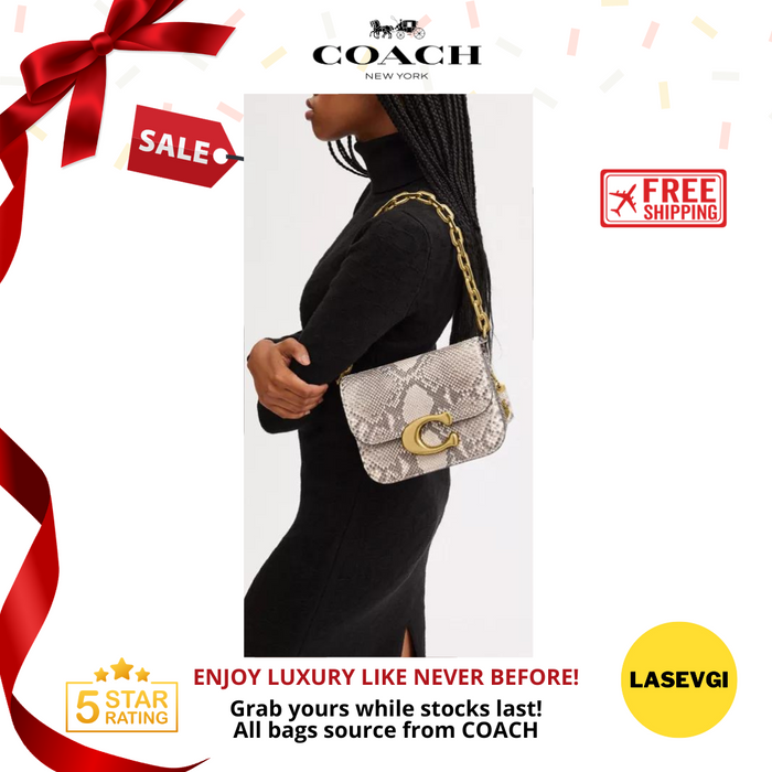 Coach Idol in Python White - CM863