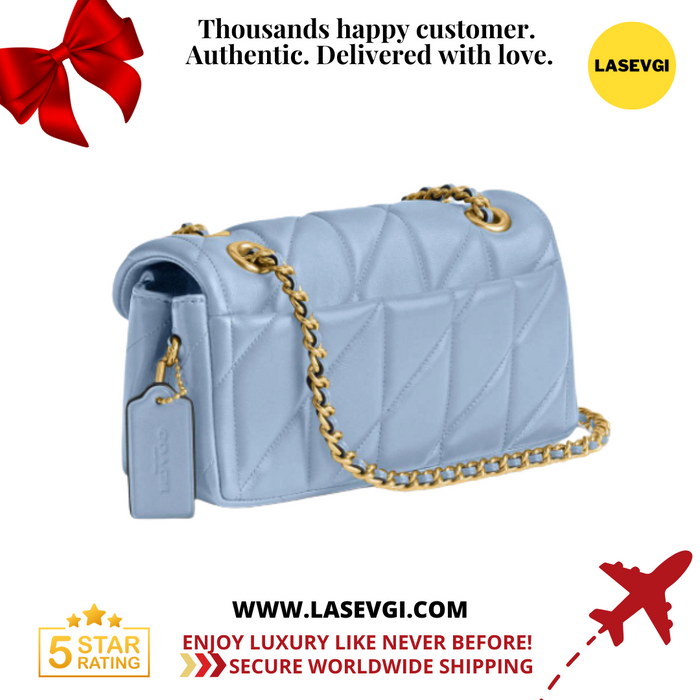 COACH Tabby shoulder bag in quilting 20 Light Blue