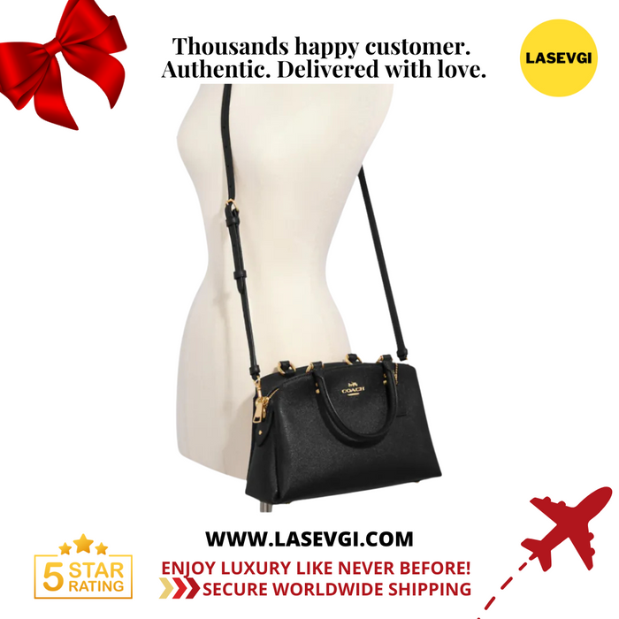 COACH Mini Lillie Carryall Bag in Black