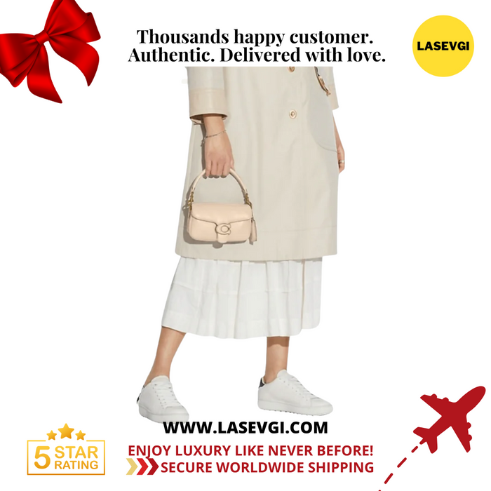 COACH Pillow Tabby Shoulder Bag 18 Ivory