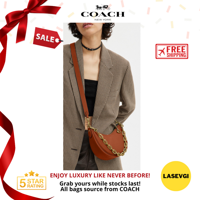 COACH Mira Shoulder Bag in Burnished Amber CM583