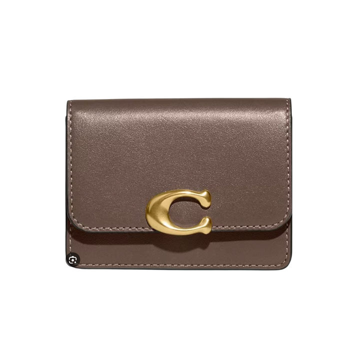 COACH Bandit Card Case Dark Stone CH825