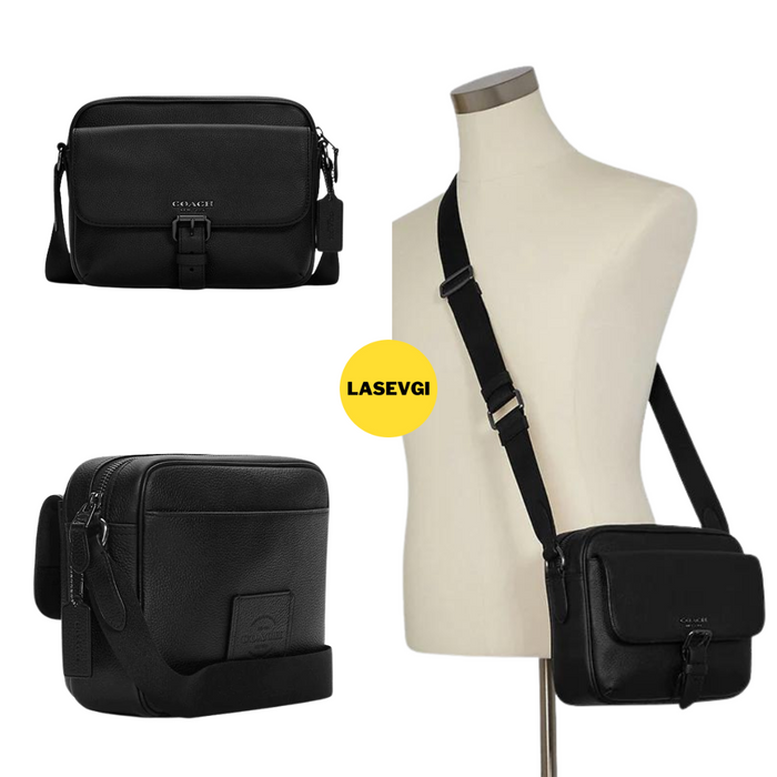 Coach Hudson Crossbody bag in black C5399