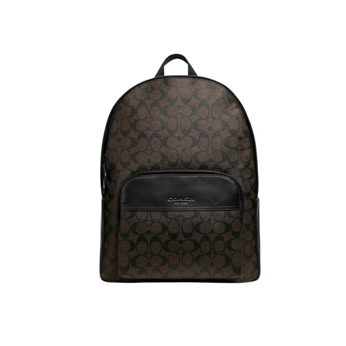 COACH Houston Backpack Signature Canvas in Brown 72483