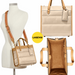 COACH Field Tote 22 With Colorblock Quilting And Coach Badge-B4/Ivory Multi
