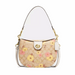COACH Ella Hobo in signature with floral cluster print