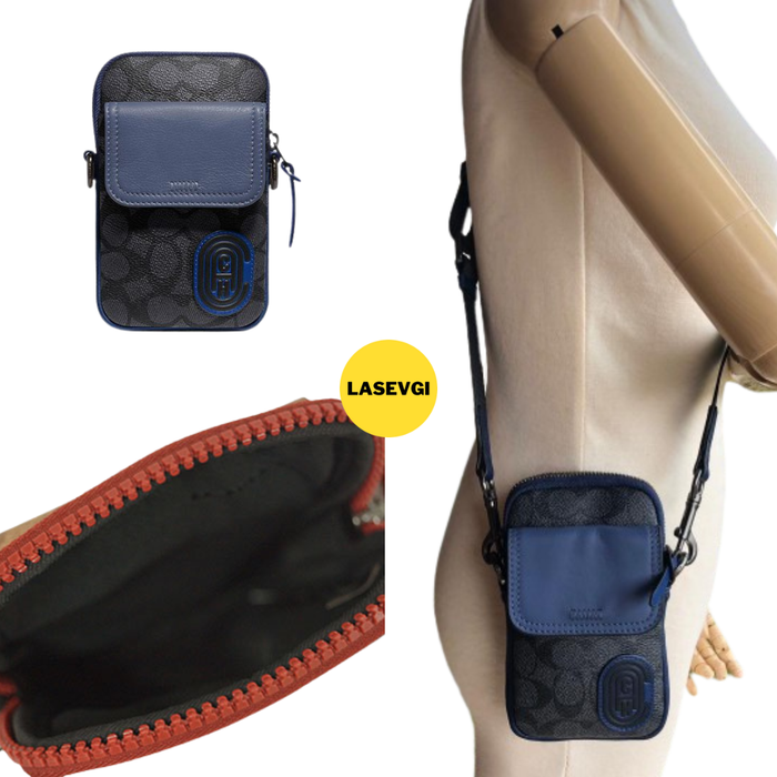 COACH Pacer Convertible Pouch in Blue - 89263