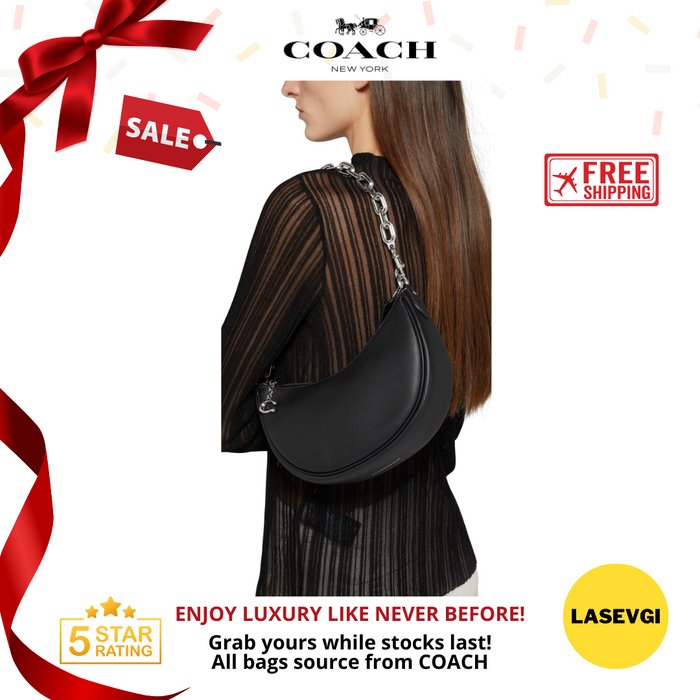 COACH Mira Shoulder Bag in Black - CM583