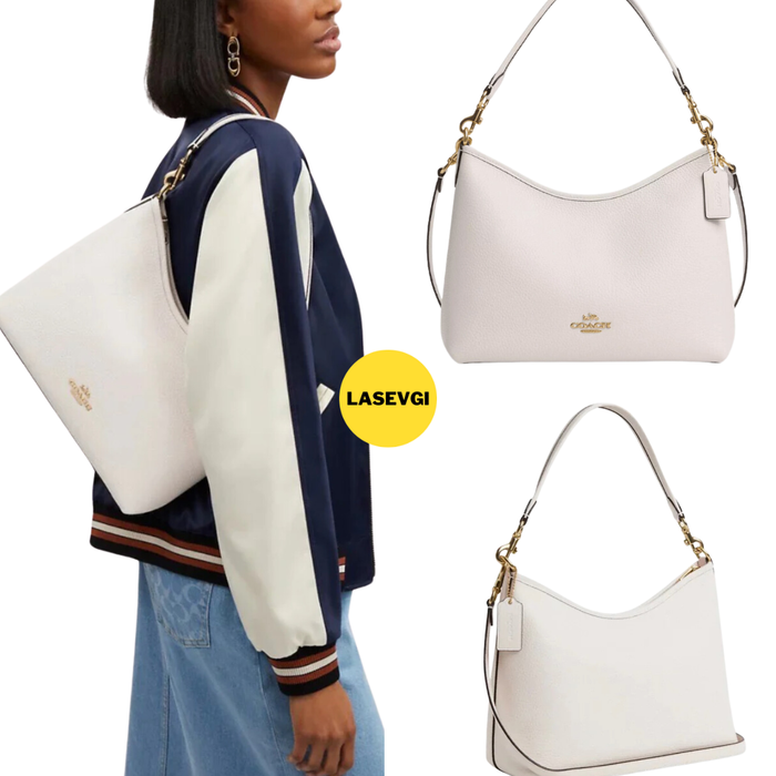 COACH Laurel Shoulder Bag in White