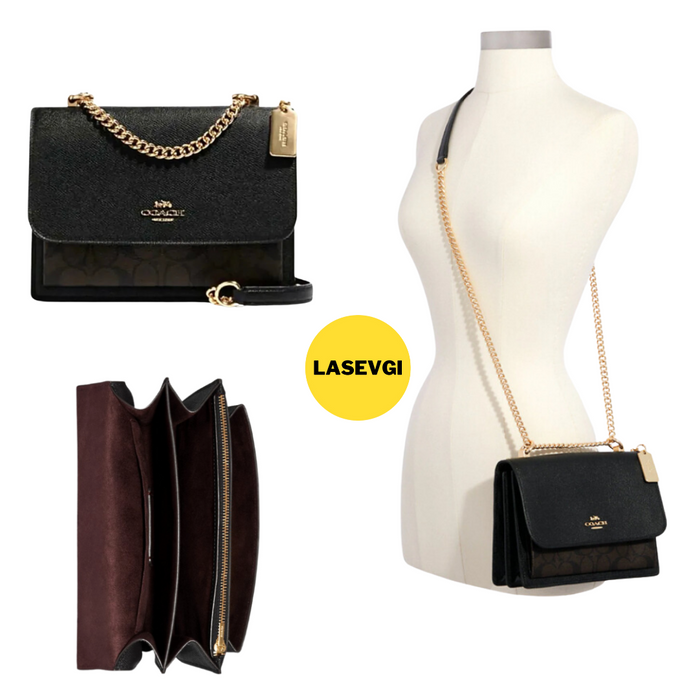 Coach klare crossbody in signature canvas sale